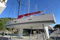 X-Yachts 50 Vista de popa a proa 