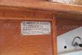 Furia 28 Placa del astillero
