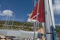 Beneteau Oceanis 411 Maniobra de la mayor