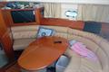 Jeanneau Prestige 34 Salon interior tv
