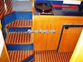 Princess 45 flybridge Princess 45 escalones de cocina al salon