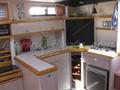 Sealine S 400 Cocina. 