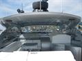 Pershing 50 bañera vista de popa