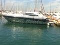 Pershing 50 vista por el lado de babor