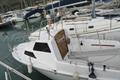 Beneteau Ombrine 600 Vista de proa a popa.