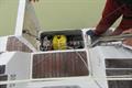 Beneteau Oceanis clipper 40 cc Cofre de estiva en popa