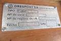 Furia 28 Placa embarcacion